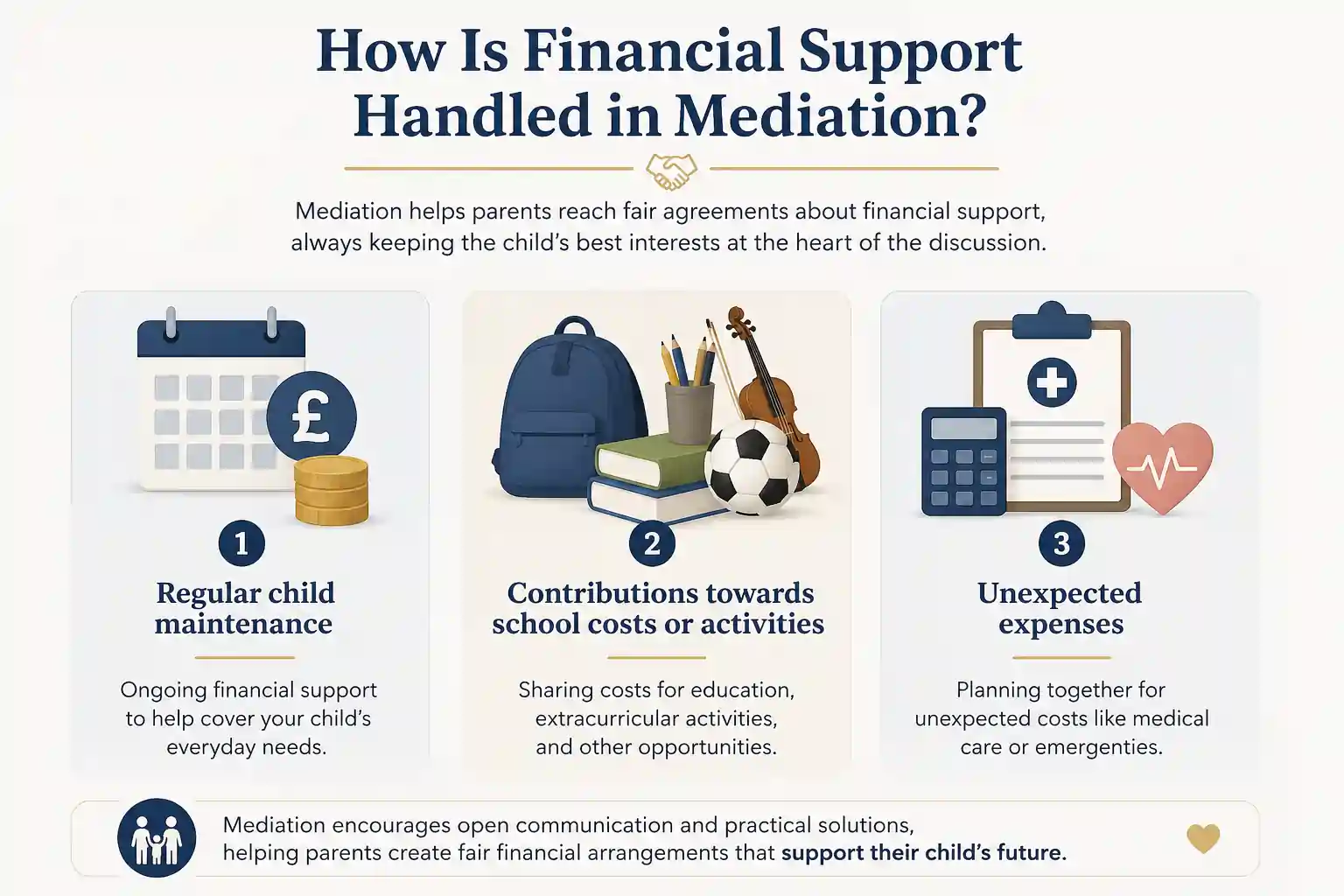 How Is Financial Support Handled in Mediation York