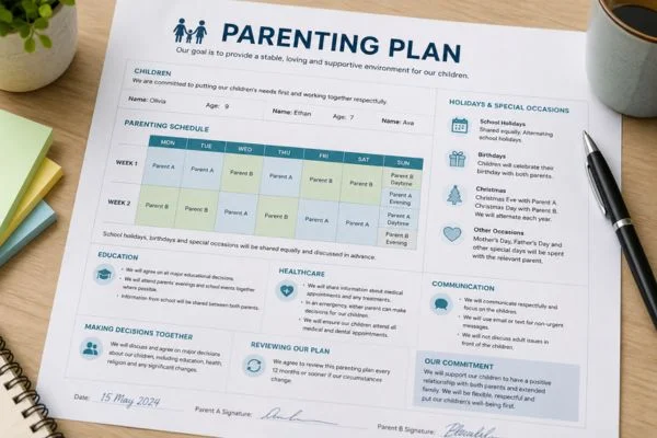 Understand parenting plans York